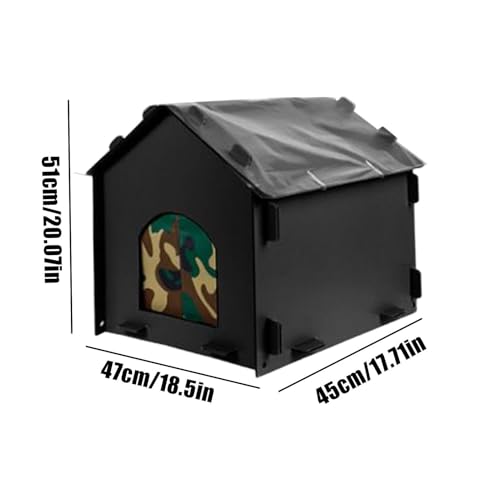 Refugio para gatos impermeable y plegable para exteriores 6