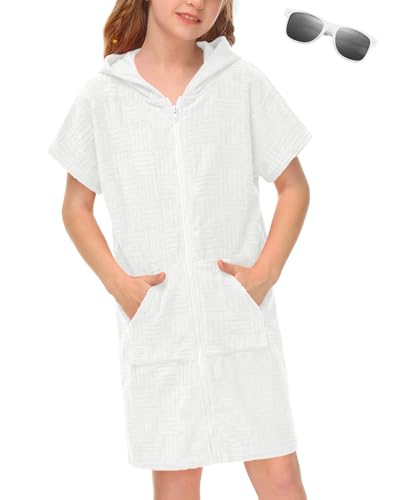 Image of BesserBay Boys Girls Swim Cover Up Terry Cloth Swimwear