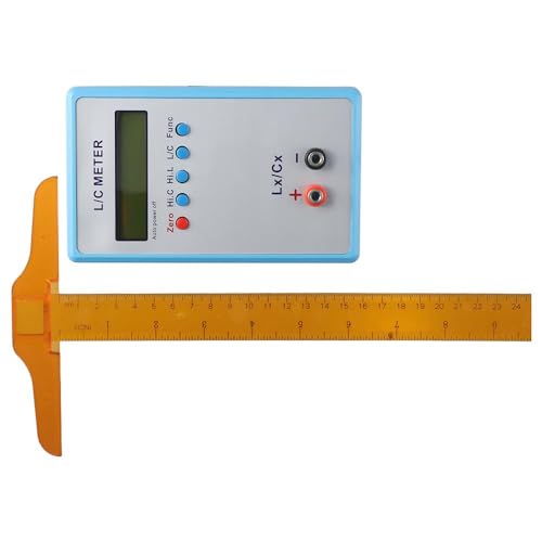 Image of LC-200A Handheld Inductance Capacitance Meter, High Precision Handheld LC Inductor Capacitor Tester, Inductive Capacitance Meter Kit