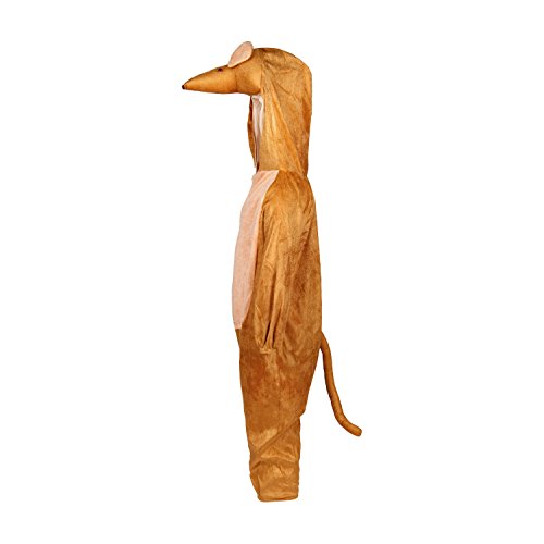 Image of Raj Costume Animal Fancy Dress Costume for Boys & Girls | Hooded Full Body Wildlife Zoo Animal Jumpsuit | Soft Costume for School Function, Fancy Dress, Halloween, Birthday, Cosplay & Role Play