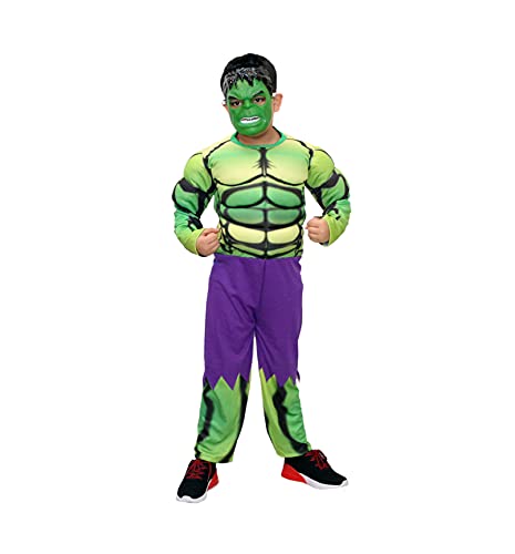 Image of Kaku Fancy Dresses Superhero Costume for Kids - Fancy Dress Outfit for Birthday, Halloween, Role Play