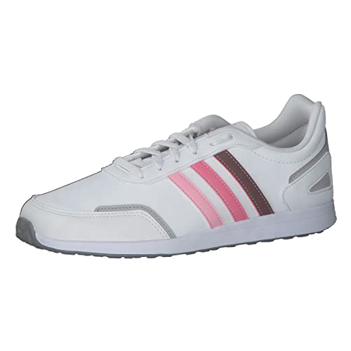 adidas VL Court 2.0 K Fitnessschuhe, Weiß (Ftwbla/Negbas 000), 38 2/3 EU