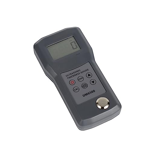 UM6500 Medidor de Espesor Ultrasónico para Acero, Fundición, Aluminio, Cobre, Latón, Zinc, Rango 0-245mm, 0.05-8 pulgadas (en Acero) miniatura 2
