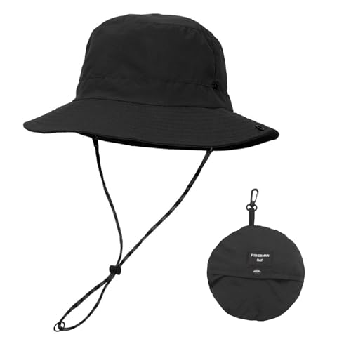 YAMEIZE Summer UPF 50 + Cappello da Pescatore Impermeabile con