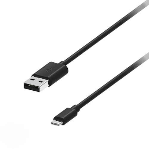 Image of Motorola, Data Cable 2 Meters USB-A - USB-C, Black