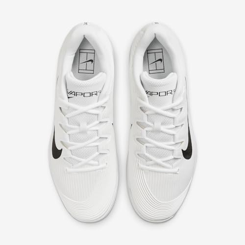 Nike Vapor 12 Men's Hard Court Tennis Shoes (FV5552-101, White/Summit White/Black)4
