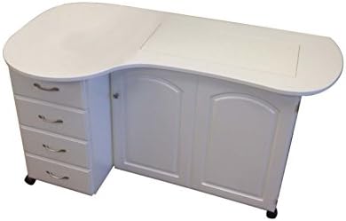 Model 8300 Quilter's Cloud 9 Premium 4 Drawer Cabinet in White.