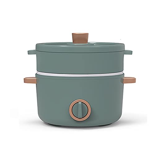 Rice Cooker (1.5L) Household Multifunctional Mini/frying Pan/wok/soup Pot, Ceramic Non-stick Inner Pot, for 1-2 People 220-240V US/EU(B)