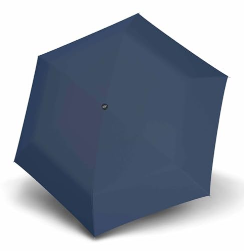 Knirps parapluie de luxe Mini Duomatic Sunset Navy finitions haut de gamme