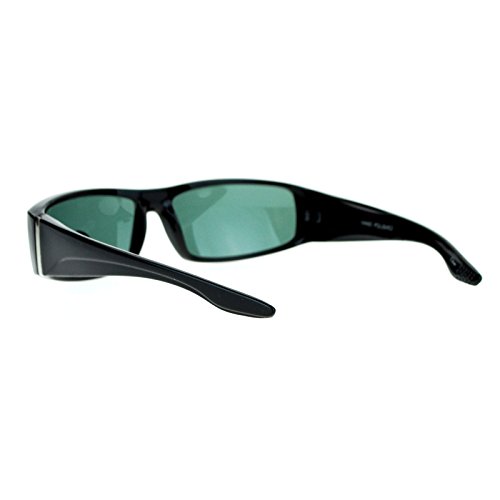 Impact Resistance Glass Lens Sunglasses Mens Rectangular Biker Shades3