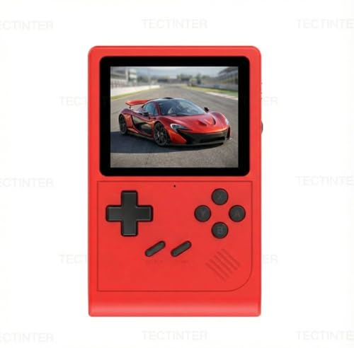 Nexbyte GB300 - Consola de juegos portátil portátil de 3.0 pulgadas, salida AV, 8 GB integrados, más de 6000 juegos clásicos, reproductor de juegos retro multiemulador