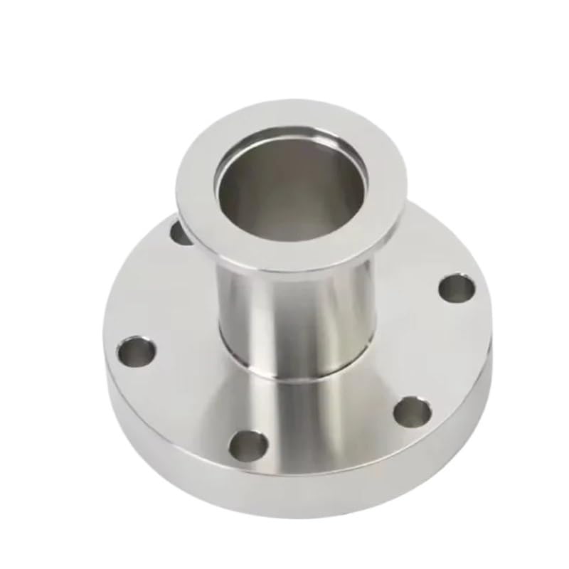 Brida reductora de acero inoxidable 304 serie CF a adaptador de conversión de tubería industrial serie KF(CF25 to KF25)