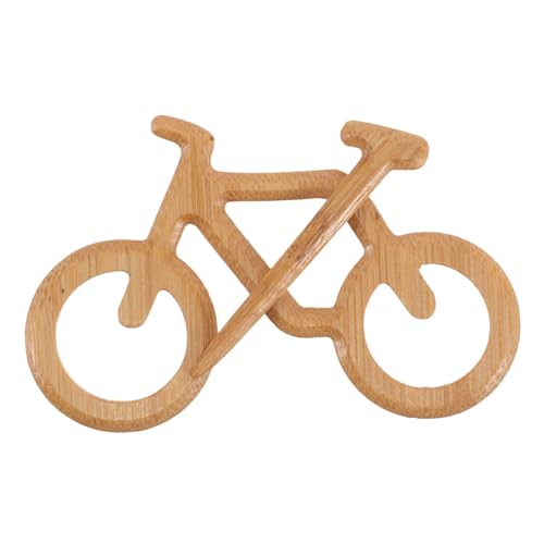 TOVINANNA Broche De Bois Décoration De Créative Soi-même Accessoire De Décoration De Vêtements De Vêtements Pour Cyclistes