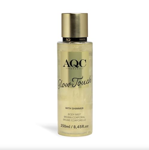 AQCFragrances Shimmer Body Mist Gold Brillo, 250 ml