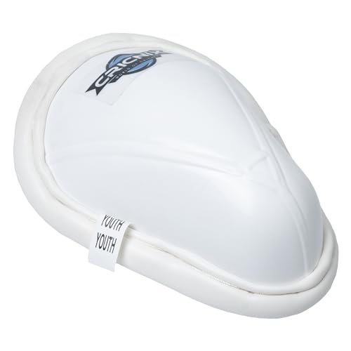 Cricnix Cricket Abdominal Guards Classic White Cup Padded Protectors (Youth)