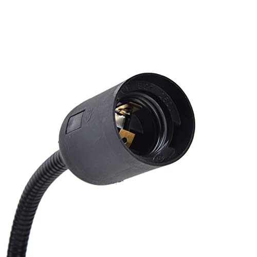 Support de lampe de table E27 double tête réglable pour lecture et lit - 5