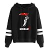 Unisex Scream Merch Hoodie Scream Shirt Merchandise Scary Ghost Face Printed Long Sleeves Sweatshirt Hoodie Dark Gray XXL #1