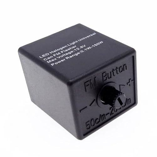 Relé intermitente LED de 3 pines y 12V universal regulable para intermitentes de moto 6