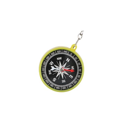 6 piezas brújulas llavero de plástico mini para camping miniatura 7
