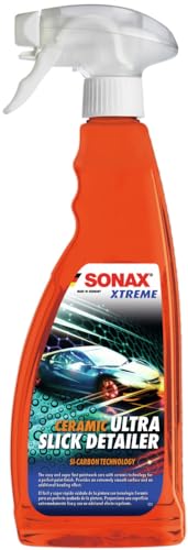 SONAX Xtreme Ceramic QuickDetailer (750 ml) sellador de Pintura con tecnología cerámica para un Acabado Proporciona una Superficie Extremadamente Suave y un Acabado Brillante| N.° 02684000
