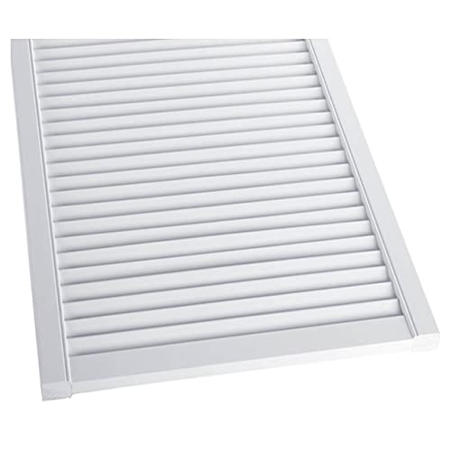 ben+camilla.com Lamellentüren 615 x 294 x 21 mm weiß seidenmatt mit offenen Lamellen Kiefernholz für Regale, Schränke, Möbel - EINBAUFERTIG grundiert & lackiert ben+camilla.com Lamellentüren 615 x 294 x 21 mm weiß seidenmatt mit offenen Lamellen Kiefernholz für Regale, Schränke, Möbel - EINBAUFERTIG grundiert & lackiert
