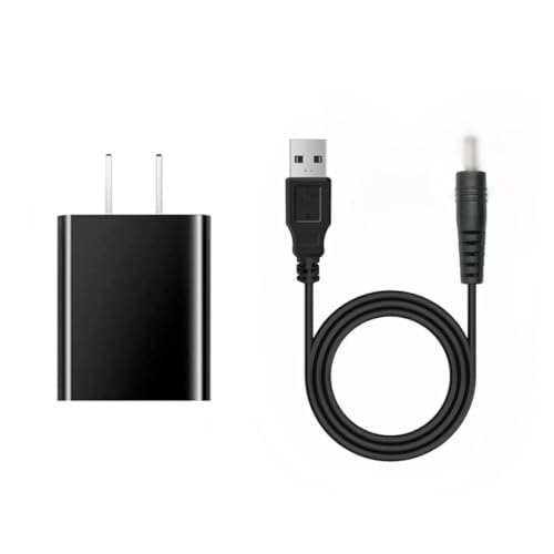 Yustda 5V AC/DC Adapter and USB Charger Cable Replacement for Launch X431 CRP 909 909X 909C 909E CRP909 CRP909C CRP909E CRP909X All System Automotive Car Diagnstic Scanner Tablet Tool Power Supply