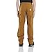 Carhartt Boys' Washed Dungaree Pants (Lined and Unlined), Carhartt Brown, 4