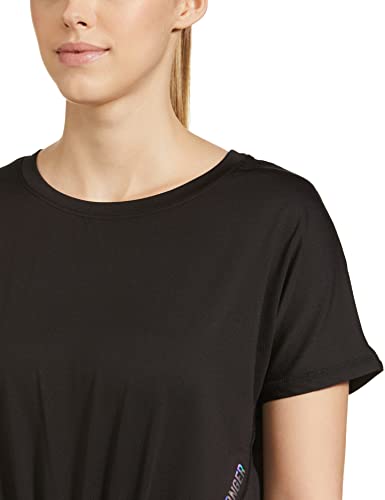 Image of Max Women's Cotton Printed Sports Regular Fit T-Shirt