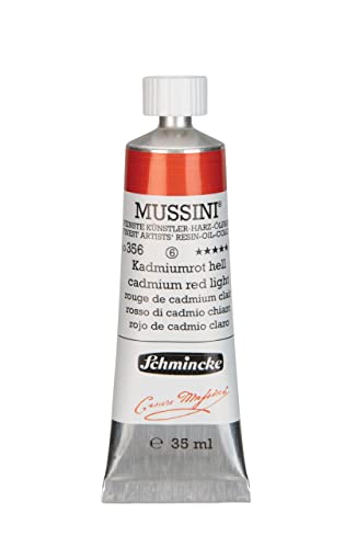 Schmincke Mussini Oils Cadmium Red Light 35Ml Tube Series 6