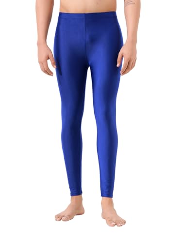 Image of LYCOT Men's Polyester Compression Full Pant /Tights /Legging for Gym Fitness, Running, Cycling, Yoga Fit Multi Sports, Cricket, Football, Badminton, & Other Outdoor Wear