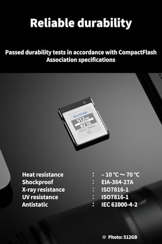 Image of Nextorage CFexpress Type B Memory Card SE Series 128GB max Read 1100MB /s