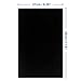 Thyores 15PCS Stick Black Felt, Self Adhesive Felt Sheets, DIY Velvet Fabric for Art & Crafts, Jewelry Drawer Craft Fabric and Craft Making -A4 Size（8.3