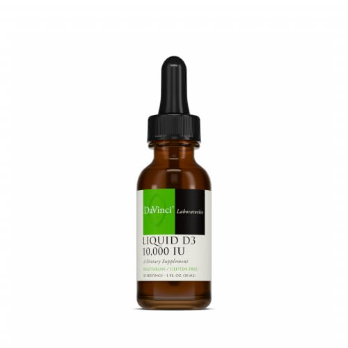 DAVINCI Labs Liquid D3 10,000 IU, 1 Fl Oz (30 Servings) - image 1