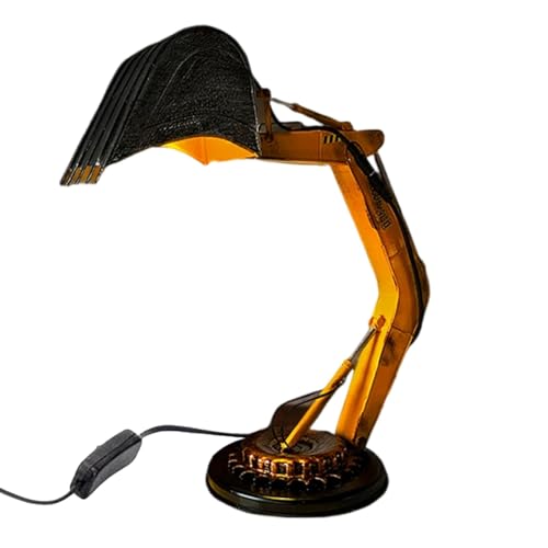 Buhygn Lampe de bureau pour pelleteuse, lampe de chantier pour, veilleuse LED, chargement sans effort, longue durée, 12 x 8 x 19 cm pour chambre à coucher