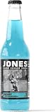 One(1) Single Bottle - Jones Soda Co. Berry Lemonade Soda Flavor | 100% Cane Sugar Soda | Craft Soda Pop | Soda Soft Drinks | Glass Bottle Soda