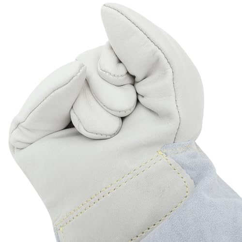 Guantes térmicos con aislamiento superior y piel de vaca de alta durabilidad 3