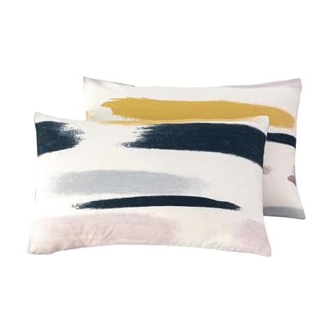 SUSYBAO 100% Cotton Geometric Pillowcases Set Cover
