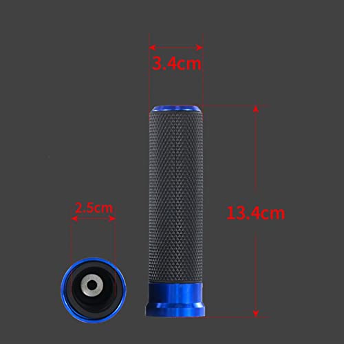 TMAX 560 Tech Max poignées guidon moto CNC Tmax560 bleu - 3