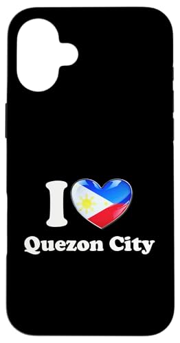 I Love Quezon City - �t�B���s���̓s�s�ƕ����ւ̃I�}�[�W�� �X�}�z�P�[�X iPhone 16 Plus �p
