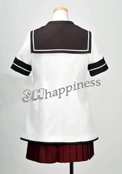 Amazon | コスプレ衣装 ゆるゆり 七森中女子制服 夏服 (女, XL