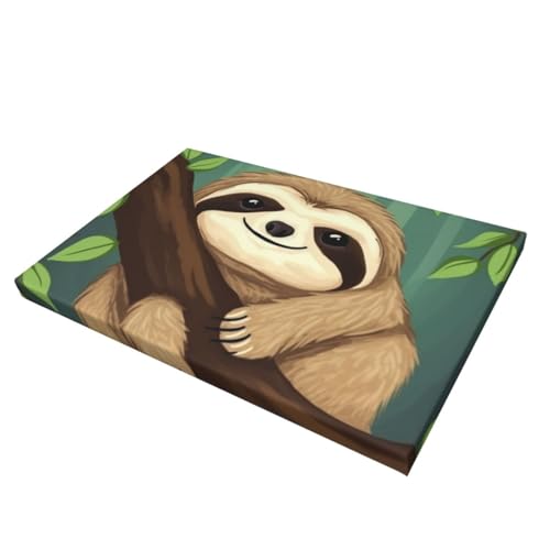 Poster paresseux mignon 30x45cm solution déco mur vide bureau - 2