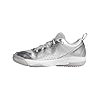 adidas Womens Adizero Instinct Silver Speed Turf Softball,Silver Metallic/Black/Grey,9.5