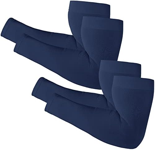 Newbyinn Arm Sleeves for Men Women, Size L - XL, UV Sun Protection Sleeve