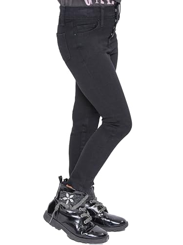 YMI Toddler Girl Adjustable Waistband Snap Button Closure Skinny Jean2