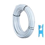 Tubo de agua de 5m 1/4 Tubo de manguera rápida for RO Sistema de filtro de agua acuario EDUCACIÓN FÍSICA Osmosis inversa 1/4 pulgada + tijeras,Filtración Eficaz