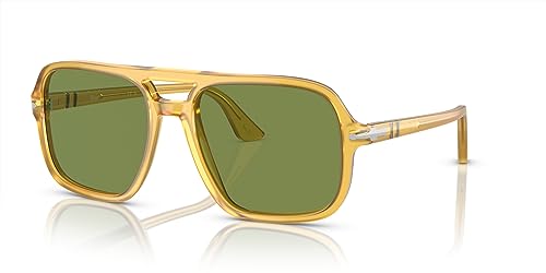 Image of Persol mens Po3328s Aviator Sunglasses