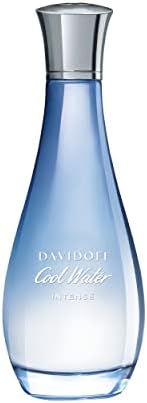 Cool Water Intense by Davidoff for Women 3.4 oz Eau de Parfum Spray, clear