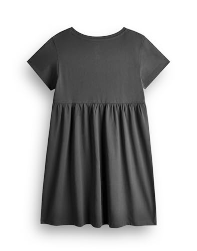 Pokemon Girls Dress Pack of 2 | Dark Grey & Tan Short Sleeve Summer Dresses Graphic Daywear3