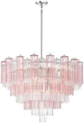 Crystorama Addis 16 Light Polished Chrome Chandelier