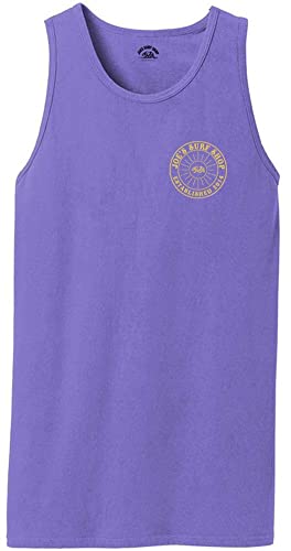 JOES SURF SHOP Mens Graphic Logo Collection Beach Wash Garment-Dyed Tank Tops in S-4XL2